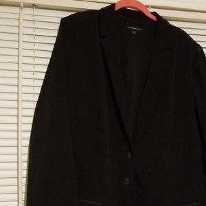 Lane Bryant Black Boyfriend Blazer